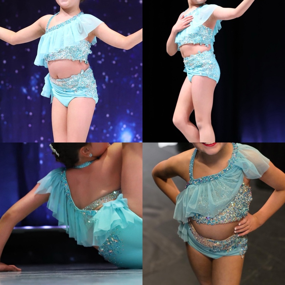 Kids Aqua Dance Costume